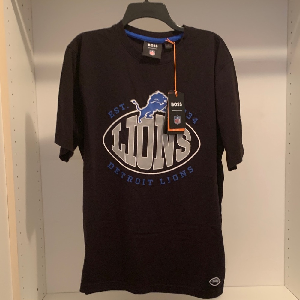Boss Black Detroit Lions Short Sleeve Tee